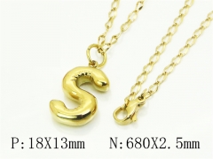 HY Wholesale Stainless Steel 316L Jewelry Popular Necklaces-HY32N0859SLL