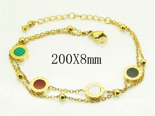 HY Wholesale Bracelets 316L Stainless Steel Jewelry Popular Bracelets-HY32B1257HAA