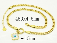 HY Wholesale Stainless Steel 316L Jewelry Popular Necklaces-HY32N0813HDD