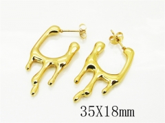 HY Wholesale Earrings 316L Stainless Steel Fashion Earrings Jewelry-HY09E0188NE