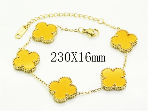 HY Wholesale Bracelets 316L Stainless Steel Jewelry Popular Bracelets-HY09B1307NR