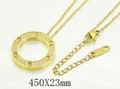 HY Wholesale Stainless Steel 316L Jewelry Popular Necklaces-HY09N1456HJC