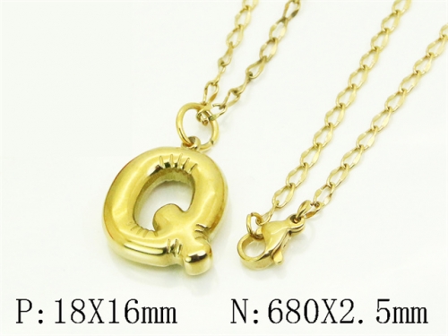 HY Wholesale Stainless Steel 316L Jewelry Popular Necklaces-HY32N0857QLL