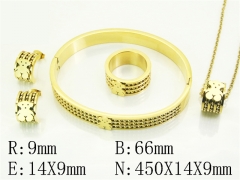 HY Wholesale Jewelry Set 316L Stainless Steel jewelry Set Fashion Jewelry-HY50S0664IOS