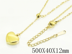 HY Wholesale Stainless Steel 316L Jewelry Popular Necklaces-HY09N1463OL