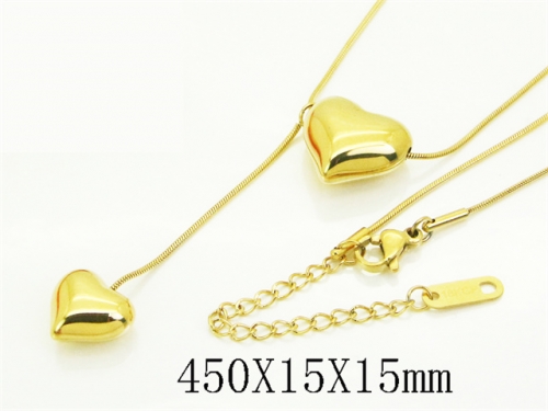 HY Wholesale Stainless Steel 316L Jewelry Popular Necklaces-HY09N1473HIE