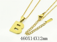 HY Wholesale Stainless Steel 316L Jewelry Popular Necklaces-HY32N0816KB