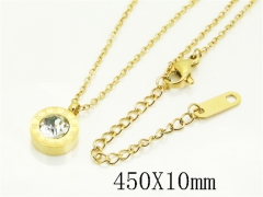 HY Wholesale Stainless Steel 316L Jewelry Popular Necklaces-HY09N1451NL