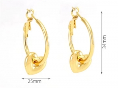 HY Wholesale Jewelry Earrings 316L Stainless Steel Earrings Jewelry-HY0082E0031