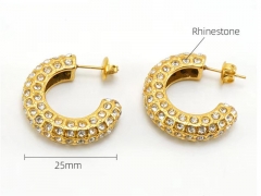 HY Wholesale Jewelry Earrings 316L Stainless Steel Earrings Jewelry-HY0082E0603