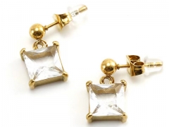 HY Wholesale Jewelry Earrings 316L Stainless Steel Earrings Jewelry-HY0082E0543