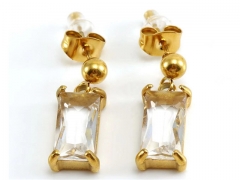 HY Wholesale Jewelry Earrings 316L Stainless Steel Earrings Jewelry-HY0082E0431