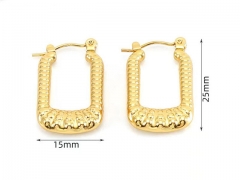 HY Wholesale Jewelry Earrings 316L Stainless Steel Earrings Jewelry-HY0082E0753