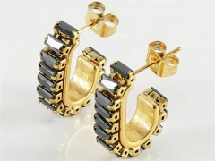 HY Wholesale Jewelry Earrings 316L Stainless Steel Earrings Jewelry-HY0082E0086