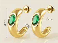 HY Wholesale Jewelry Earrings 316L Stainless Steel Earrings Jewelry-HY0082E0166