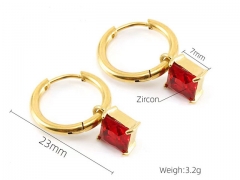 HY Wholesale Jewelry Earrings 316L Stainless Steel Earrings Jewelry-HY0082E0510