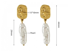 HY Wholesale Jewelry Earrings 316L Stainless Steel Earrings Jewelry-HY0082E0438