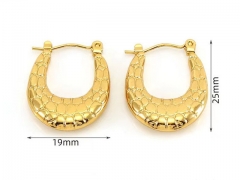 HY Wholesale Jewelry Earrings 316L Stainless Steel Earrings Jewelry-HY0082E0756