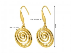 HY Wholesale Jewelry Earrings 316L Stainless Steel Earrings Jewelry-HY0082E0576