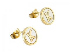 HY Wholesale Jewelry Earrings 316L Stainless Steel Earrings Jewelry-HY0082E0063