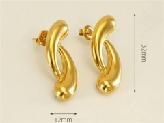 HY Wholesale Jewelry Earrings 316L Stainless Steel Earrings Jewelry-HY0082E0153