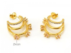 HY Wholesale Jewelry Earrings 316L Stainless Steel Earrings Jewelry-HY0082E0621