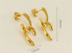 HY Wholesale Jewelry Earrings 316L Stainless Steel Earrings Jewelry-HY0082E0152