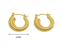 HY Wholesale Jewelry Earrings 316L Stainless Steel Earrings Jewelry-HY0082E0733