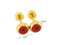 HY Wholesale Jewelry Earrings 316L Stainless Steel Earrings Jewelry-HY0082E0581