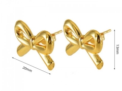 HY Wholesale Jewelry Earrings 316L Stainless Steel Earrings Jewelry-HY0082E0301