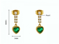 HY Wholesale Jewelry Earrings 316L Stainless Steel Earrings Jewelry-HY0082E0328