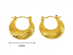 HY Wholesale Jewelry Earrings 316L Stainless Steel Earrings Jewelry-HY0082E0734