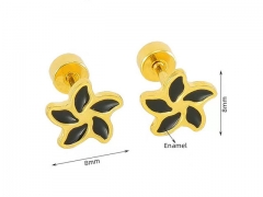 HY Wholesale Jewelry Earrings 316L Stainless Steel Earrings Jewelry-HY0082E0562