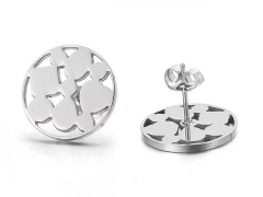 HY Wholesale Jewelry Earrings 316L Stainless Steel Earrings Jewelry-HY0151E0445