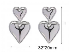 HY Wholesale Jewelry Earrings 316L Stainless Steel Earrings Jewelry-HY0151E0562