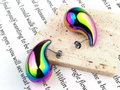 HY Wholesale Jewelry Earrings 316L Stainless Steel Earrings Jewelry-HY0151E0576