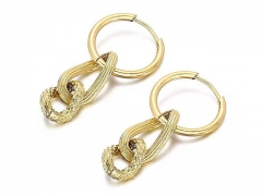 HY Wholesale Jewelry Earrings 316L Stainless Steel Earrings Jewelry-HY0151E0872