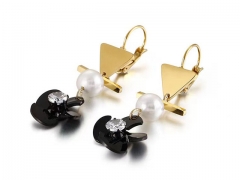 HY Wholesale Jewelry Earrings 316L Stainless Steel Earrings Jewelry-HY0151E0899