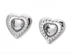 HY Wholesale Jewelry Earrings 316L Stainless Steel Earrings Jewelry-HY0151E0291