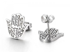 HY Wholesale Jewelry Earrings 316L Stainless Steel Earrings Jewelry-HY0151E0456