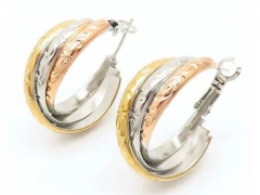 HY Wholesale Jewelry Earrings 316L Stainless Steel Earrings Jewelry-HY0151E0671