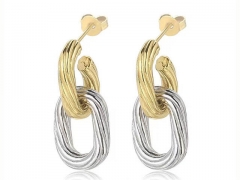 HY Wholesale Jewelry Earrings 316L Stainless Steel Earrings Jewelry-HY0151E0313