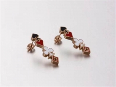 HY Wholesale Jewelry Earrings 316L Stainless Steel Earrings Jewelry-HY0151E0505