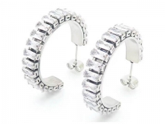 HY Wholesale Jewelry Earrings 316L Stainless Steel Earrings Jewelry-HY0151E0721