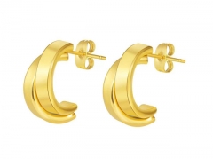 HY Wholesale Jewelry Popular Earrings 316L Stainless Steel Earrings Jewelry-HY0157E0095