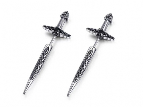 HY Wholesale Jewelry Popular Earrings 316L Stainless Steel Earrings Jewelry-HY0157E0017