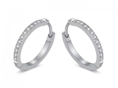 HY Wholesale Jewelry Popular Earrings 316L Stainless Steel Earrings Jewelry-HY0157E0021