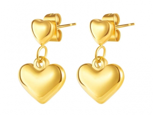 HY Wholesale Jewelry Popular Earrings 316L Stainless Steel Earrings Jewelry-HY0157E0156