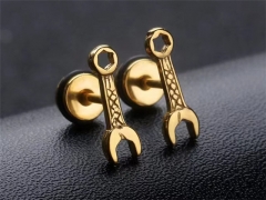 HY Wholesale Jewelry Popular Earrings 316L Stainless Steel Earrings Jewelry-HY0157E0215