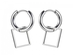 HY Wholesale Jewelry Popular Earrings 316L Stainless Steel Earrings Jewelry-HY0157E0194